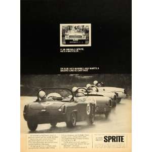 1965 Ad Austin Healey Sprite Vintage Racing Cars Price   Original 