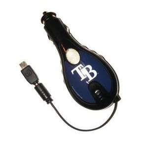 Tampa Bay Rays Retractable Car Cell Phone Charger:  Sports 