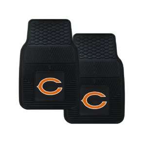   Universal Fit Front All Weather Floor Mats   Chicago Bears: Automotive