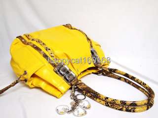 KATHY VanZeeland Glam Rock II Shopper bag Yellow Natural  