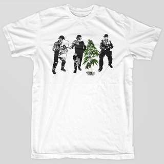 War on Drugs NORMAL Marijuana Weed Banksy OBEY T Shirt  