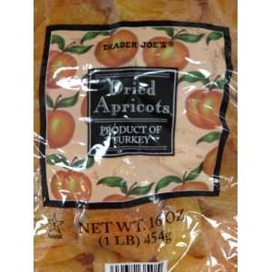 Trader Joes Dried Apricots 1lb Grocery & Gourmet Food