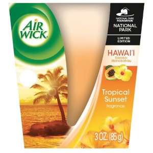  AIR WICK Candles Frosted Hawaii Tropical Sunset, 3 Ounce 