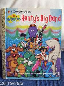 Little Golden Book THE WIGGLES HENRYS BIG BAND Tulloch/Townsend 1998 