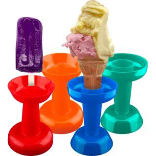 Set of 4 Popsicle & Ice Cream Holders by Chef Buddy™  