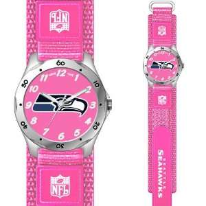  NFL Seattle Seahawks Pink Girls Watch: Sports & Outdoors