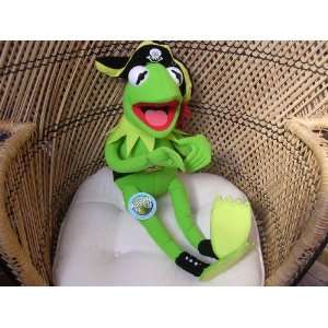    Kermit the Frog Pirate ; Jim Henson Plush Toy 