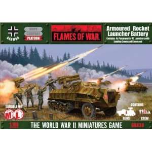  German: Armoured Rocket Launcher Battery: Toys & Games