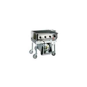 Magikitchn LPAGA 30 NG   30 in Transportable Stainless Radiant Grill 