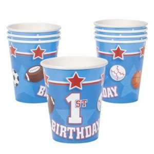  All Star 1st Birthday Cups   Tableware & Party Cups Toys 