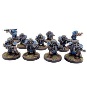 Warpath   Forge Fathers Steel Warriors w/Heavy Weapon and Command (10 