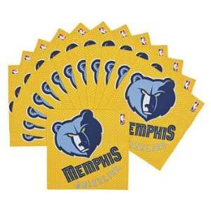  NBA Memphis Grizzlies™ Luncheon Napkins   Tableware 