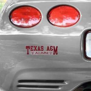  Texas A&M Aggies Alumni Car Decal Automotive