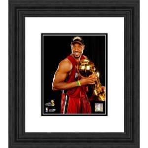  Framed Alonzo Mourning Miami Heat Photograph