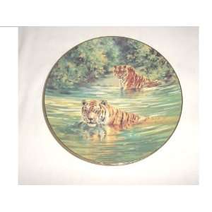  Cool Cats (Tigers) Plate by Donald Grant: Everything Else