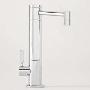  Faucet with Lever Handle Finish Biscuit Powder Coat
