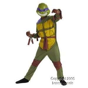    Kids Ninja Turtle Costume Donatello (Sz:LG 7 10): Toys & Games