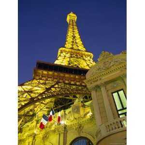 Mock Eiffel Tower, Paris Casino, Las Vegas, Nevada, USA Photographic 