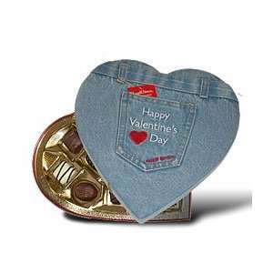 Russell Stover 6290 6.25oz. Assorted Chocolates Jeans Heart