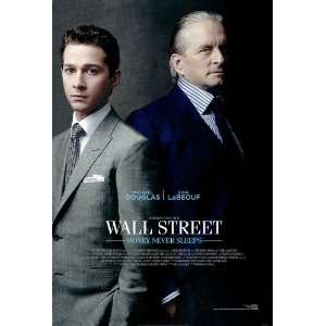 Wall Street Money Never Sleeps Movie Poster (11 x 17 Inches   28cm x 