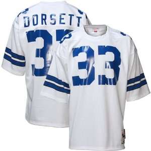  Dallas Cowboys #33 Tony Dorsett White 1977 Throwback 