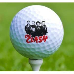  3 x Rock n Roll Golf Balls Clash: Musical Instruments