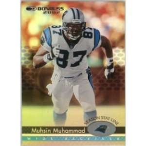  Muhsin Muhammad Carolina Panthers 2002 Donruss Statline 