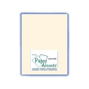  Paper Accents Cardstock 8.5x11 Bulk Parchment Cream  65lb 