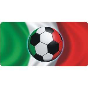 Italian Soccer License Cover