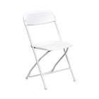 Advance Seating Poly Folding Chair White PFWHT NEW