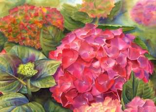  painting by doris joa title pink hydrangea print informations size 