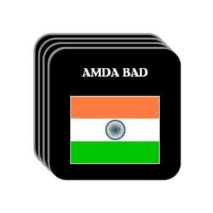  India   AMDA BAD Set of 4 Mini Mousepad Coasters 