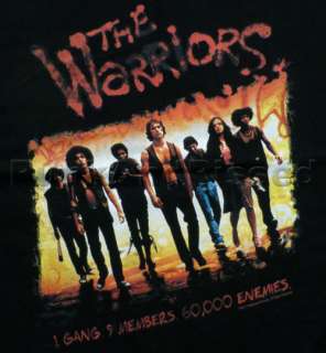 Warriors   Movie Poster Gang t shirt   Official   FAST SHIP  