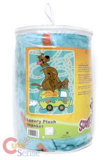 Scooby Doo Plush Blanket Mink Raschel Throw  60 x 80  