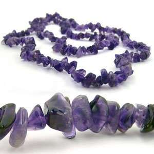  Loose Amethyst Crystal Chips Beads (10mm x 10mm 