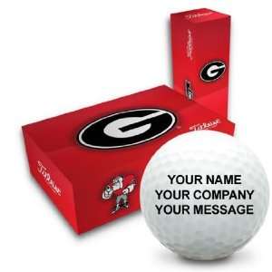   Golf Balls   Georgia Bulldogs   Personalized
