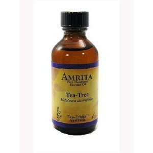  Amrita Aromatherapy   Tea Tree Organic 2 oz: Health 