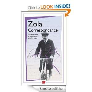 Correspondance (GF) (French Edition) Emile Zola, Alain Pagès  