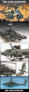 ACADEMY]1/48 AH 64A (MSIP) APACHE HELICOPTER Model Kit  