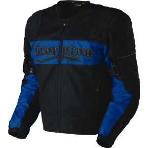  Scorpion Cool Rod Mesh Jacket Blue Men 2X: Sports 