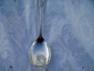 WALLACE STERLING SILVER ROSE POINT 5 1/8 SHERBET SPOON  