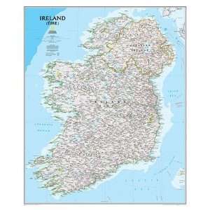  National Geographic Maps RE01020427 Ireland Classic Wall 