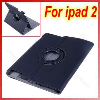 360° Rotating Magnetic Leather Case Smart Cover With Swivel Stand For 
