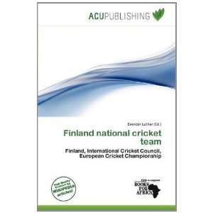   Finland national cricket team (9786138443797) Evander Luther Books