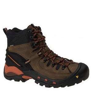 Keen Mens Oregon PCT Hiking Boot   Bison/ Rust 10