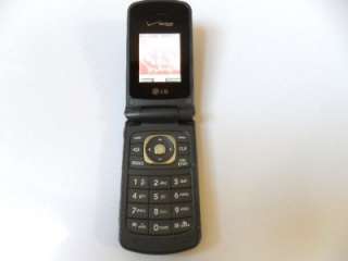 GOOD COND. LG VX5500 Black (VERIZON) Flip Messaging Phone & More 