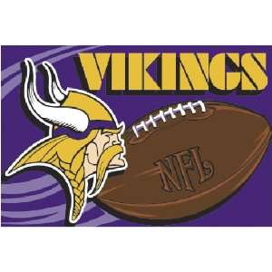  Minnesota Vikings Rug   Team Tufted: Sports & Outdoors