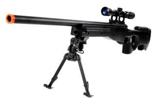   Type 96 Airsoft Sniper Rifle   Black   WITH 9x32 SCOPE AND BIPOD