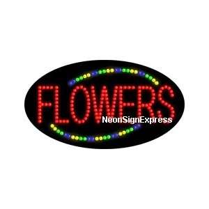 Animated Flowers LED Sign