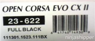 NEW Vittoria Open Corsa Evo CX II 700x23c Clincher Full Black 320TPI 